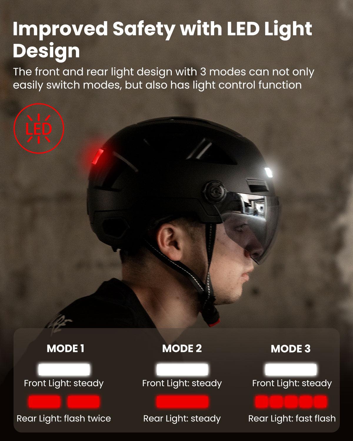 ILM Smart Adult Bike Helmet Model E3-12LS and Bluetooth Ear Pad ILM Smart Adult Bike Helmet Model E3-12LS and Bluetooth Ear Pad