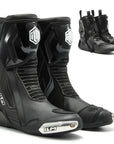 ILM Motorcycle Racing Boots Enhanced Ventilation Anti Slip Street Riding Sport Footwear CE Protective Gear Model BRC1