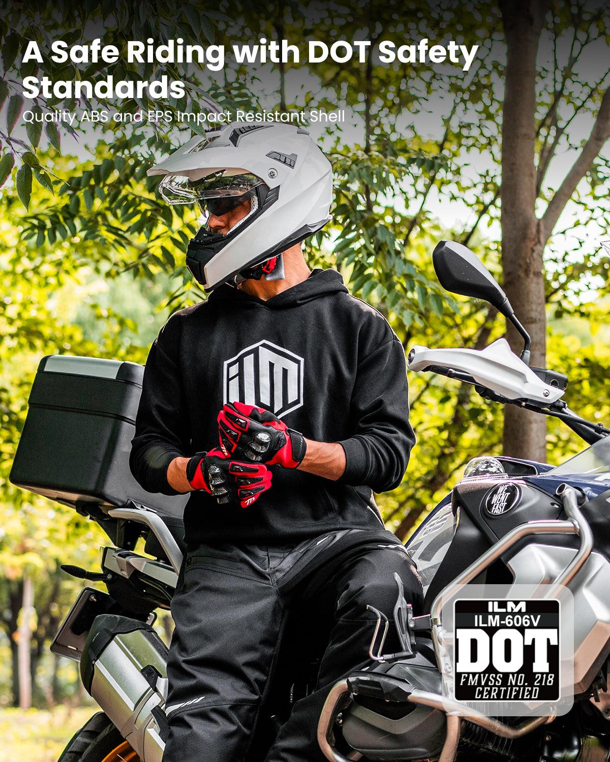 ILM Off Road Motorcycle Dual Sport Helmet Model 606V Green / XX-Large ILM Off Road Motorcycle Dual Sport Helmet Model 606V Green / XX-Large