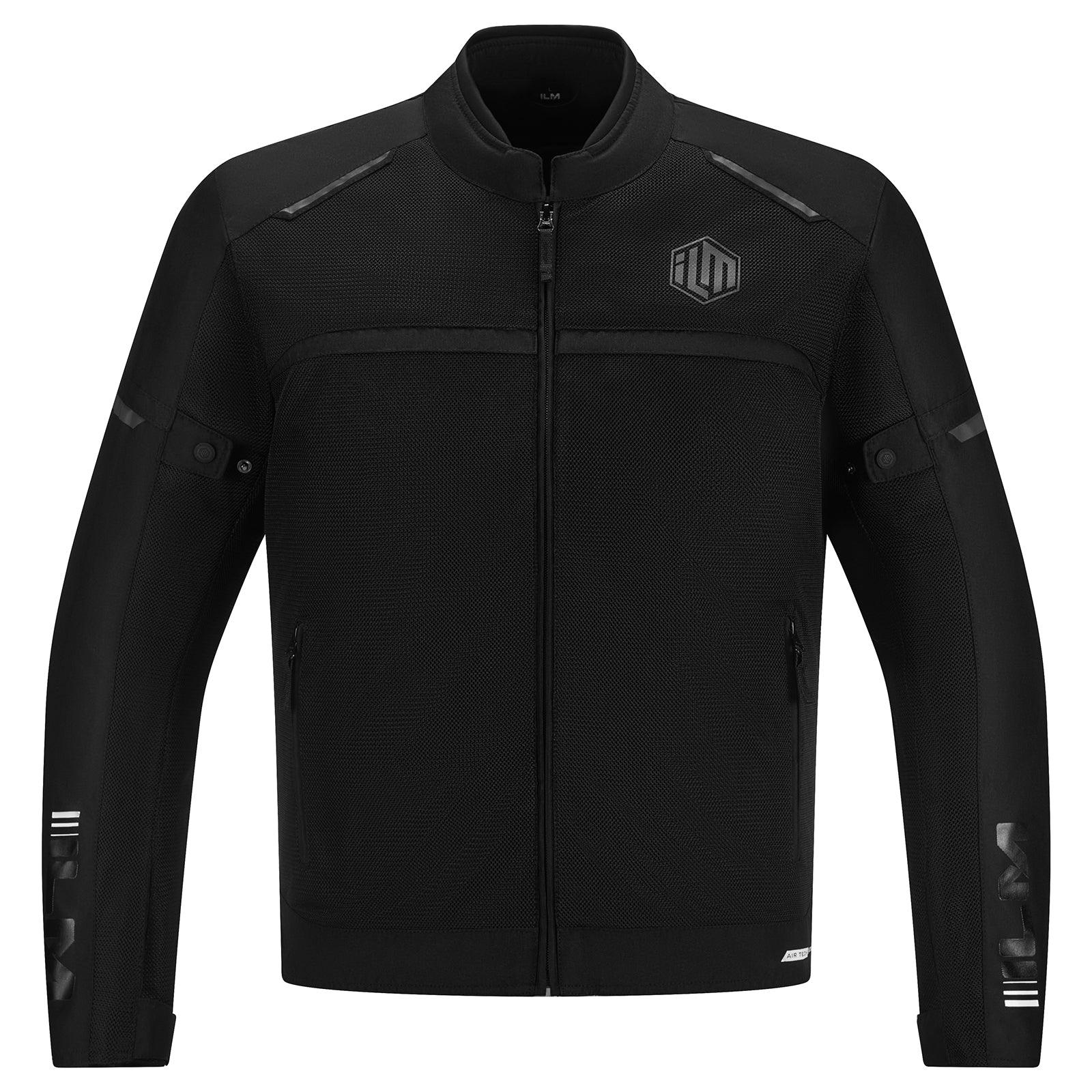 ILM Motorcycle Riding Jacket with Mesh CE Armor Dual Sport Protective Model JAM1 - ILM