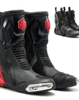 ILM Motorcycle Racing Boots Enhanced Ventilation Anti Slip Street Riding Sport Footwear CE Protective Gear Model BRC1