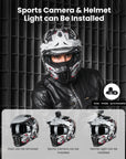 ILM Open Face Motorcycle 3/4 Half Helmet Model Z302 - ILM
