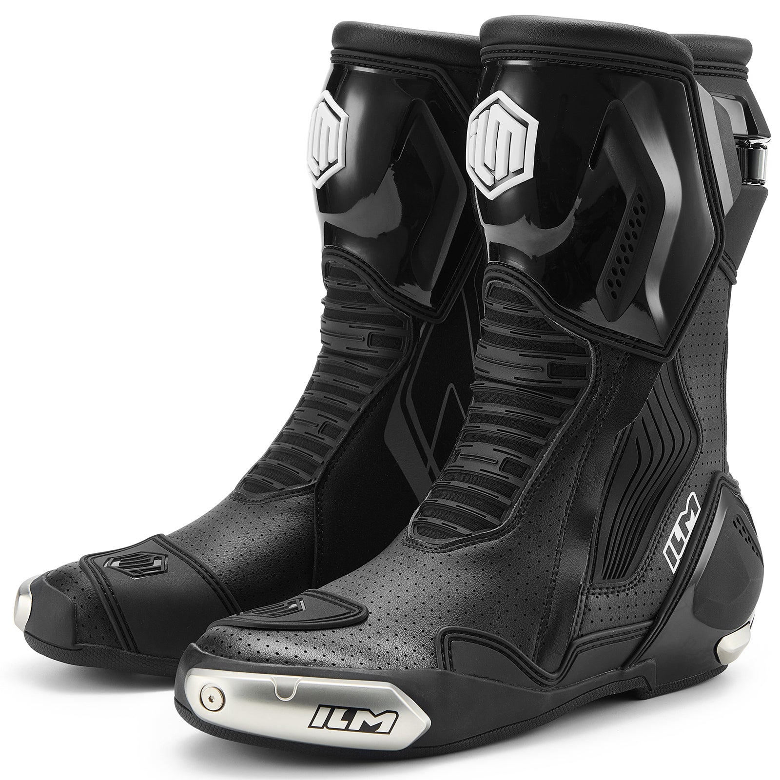 ILM Motorcycle Racing Boots Enhanced Ventilation Anti Slip Street Ridi