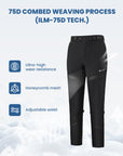 ILM Motorcycle Riding Pants Armor Flow with Pads Summer Lightweight Mesh Pants Model AFP01 - ILM