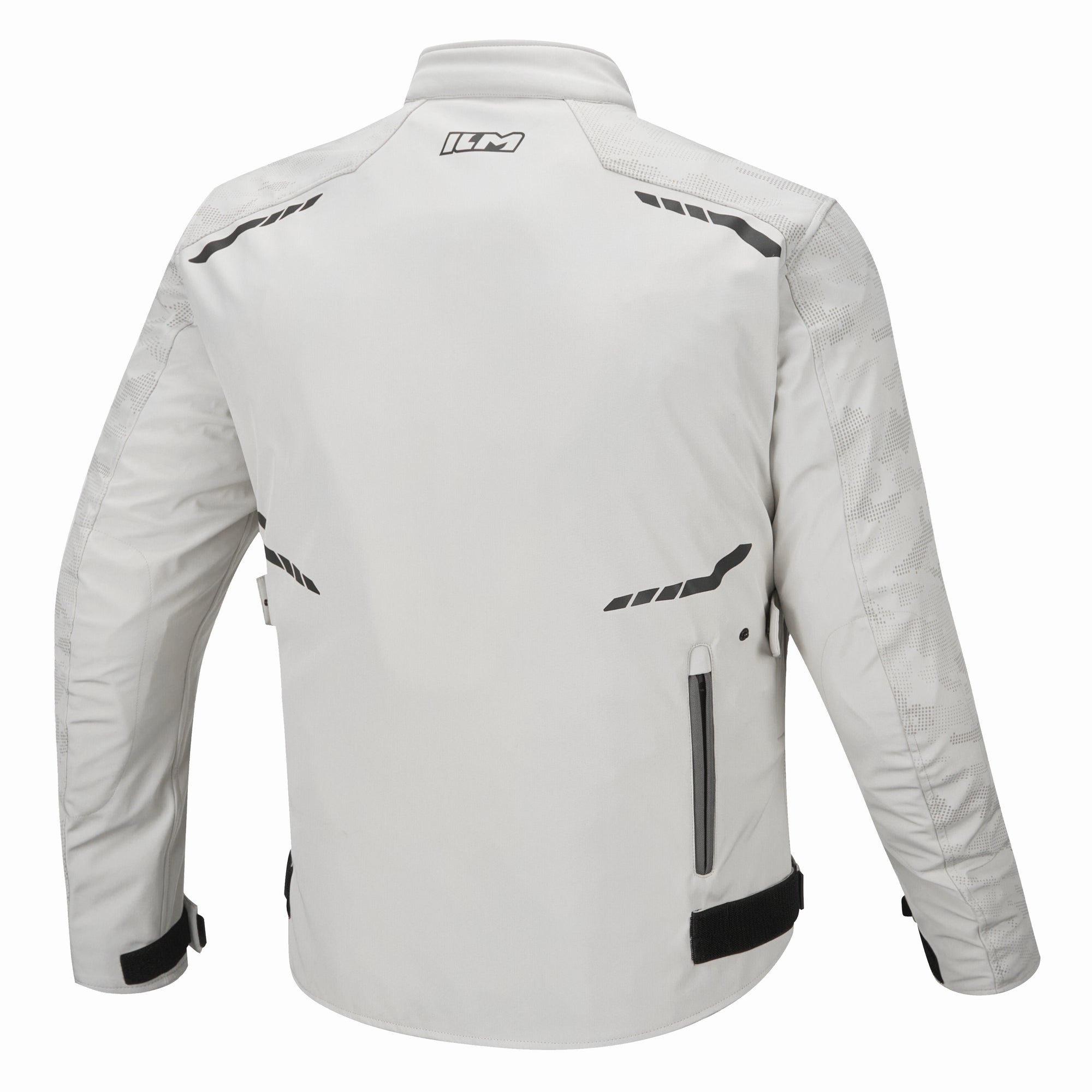 ILM Motorcycle Riding Jacket Reflective with CE Armor and Detachable Thermal Liner Dual Sport All Season for Men Model JRF4