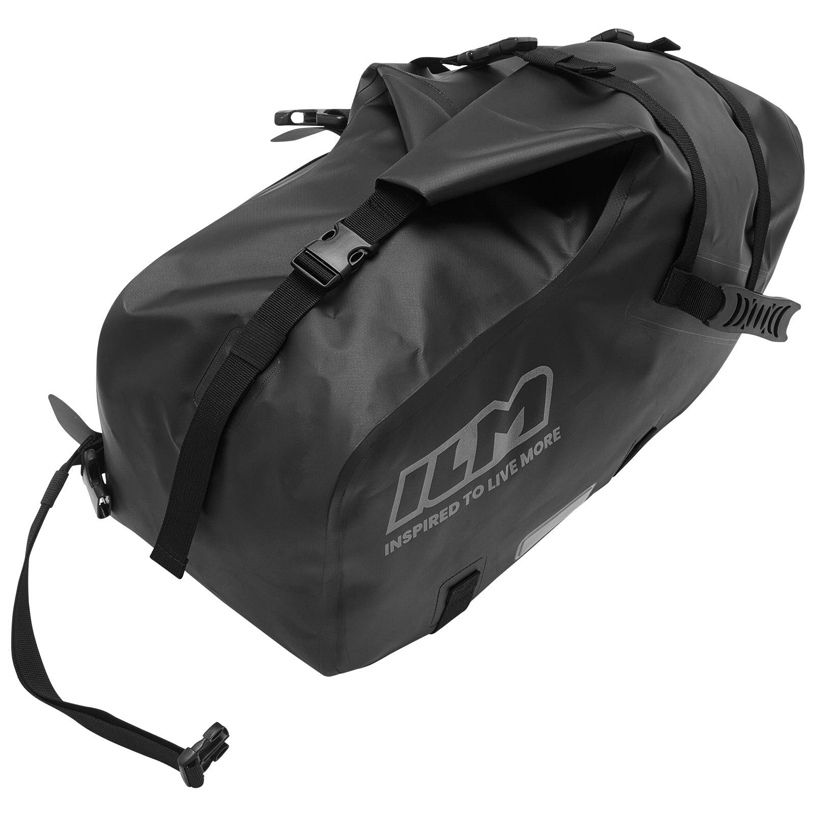 ILM Motorcycle Saddlebags Waterproof Motorbike Side Bags Panniers Large Capacity 48L(24L*2) Adventure Dual Sport BS3