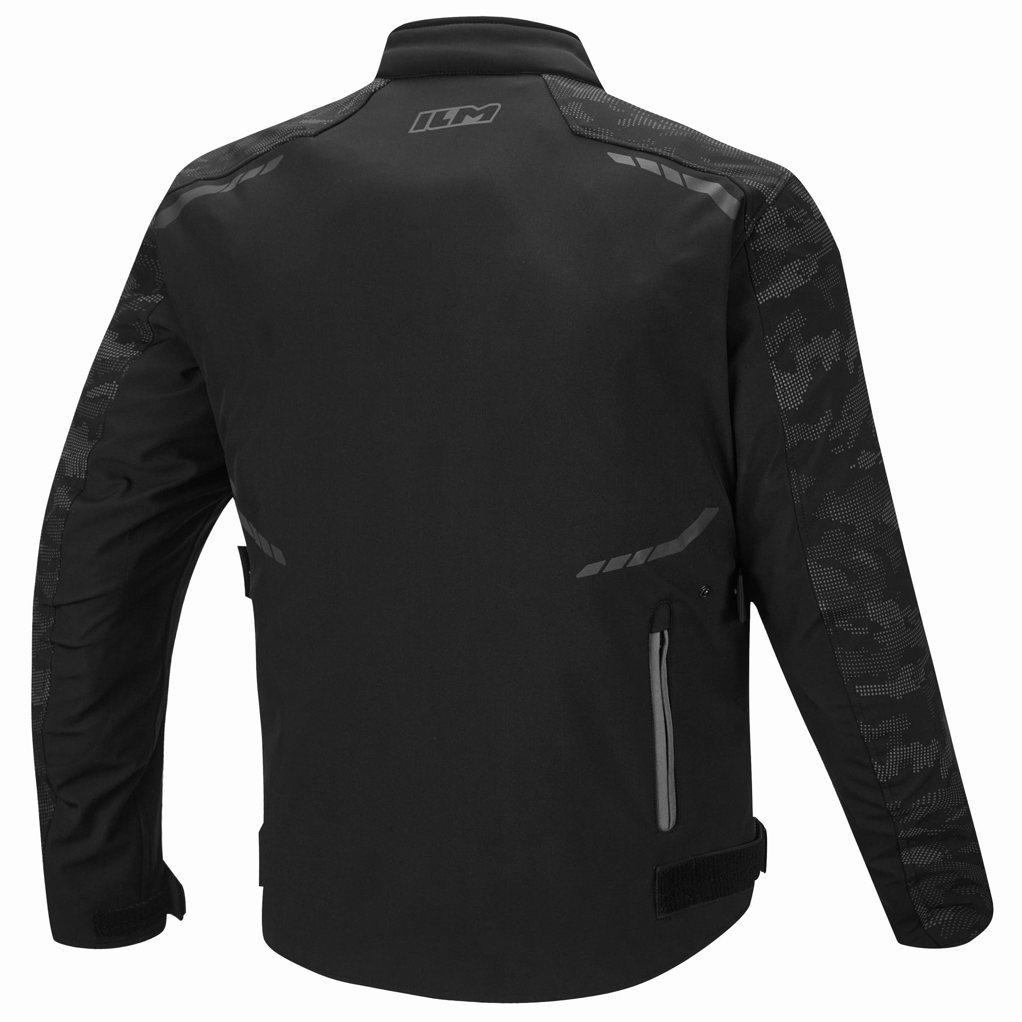 ILM Motorcycle Riding Jacket Reflective with CE Armor and Detachable Thermal Liner Dual Sport All Season for Men Model JRF4