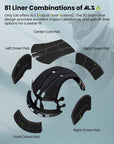 ILM Full Face Motorcycle Helmets Powersports Street Racing Cascos para Motos Model MF510