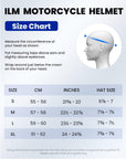 ILM Full Face Motorcycle Helmet Model 317 - ILM