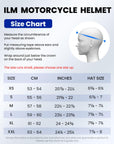 ILM Motorcycle Snowmobile Full Face Helmet Model 129