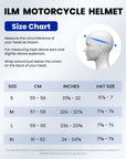 ILM Motorcycle Modular Full Face Helmet Model 906 - ILM