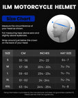 ILM Full Face Motorcycle Helmets Powersports Street Racing Cascos para Motos Model MF510