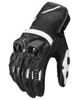 ILM Motorcycle Leather Gloves Breathable Riding Motocross Gloves Model GL3 - ILM
