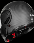 ILM Carbon Fiber Vintage Full Face Modular Motorcycle Helmet Model B707C