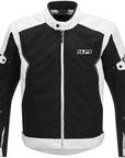 ILM Motorcycle Mesh Jacket with CE Armor and Detachable Waterproof Liner Protective Motorbike Riding Model JM3