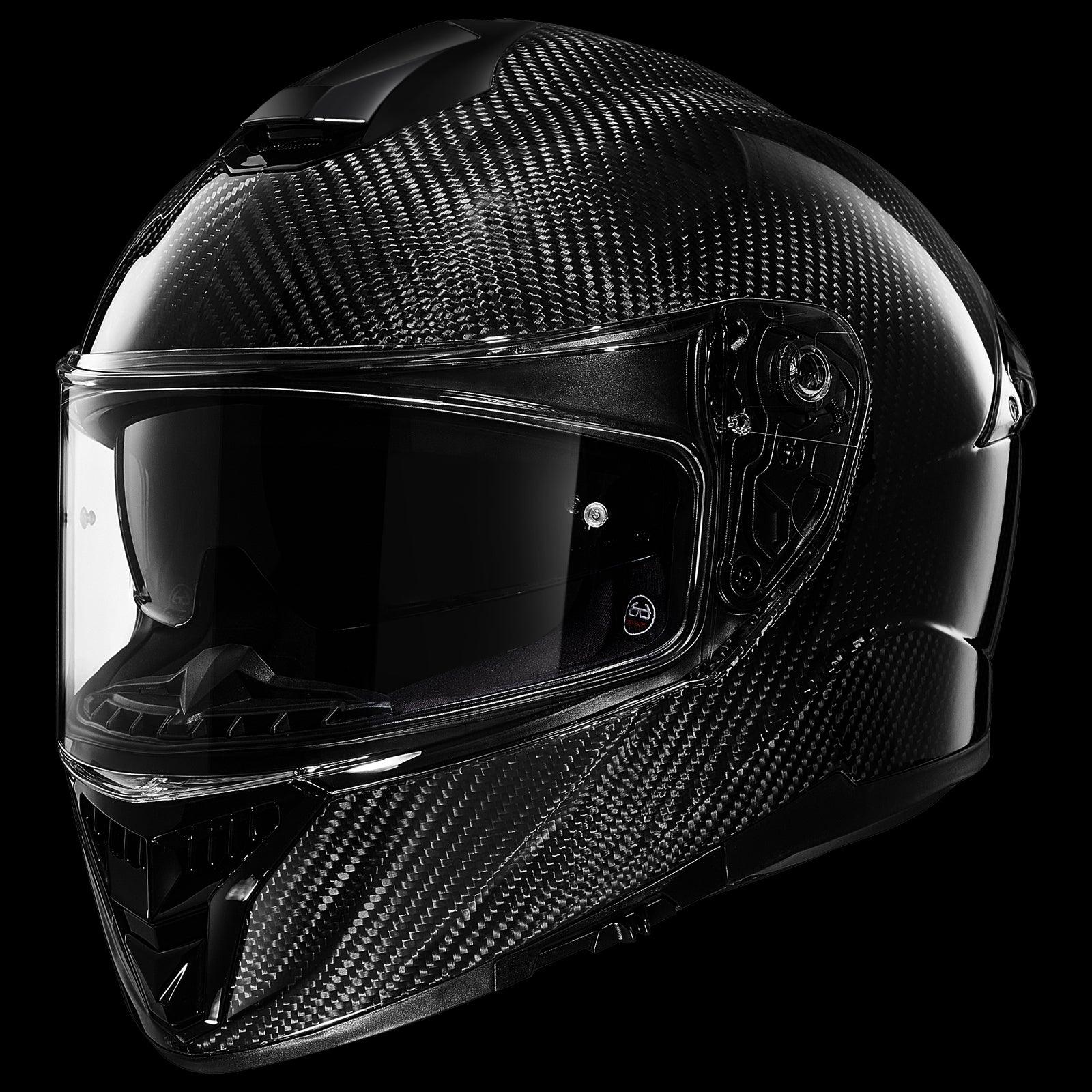 ILM Full Face Motorcycle Carbon Fiber Helmet Model 861C - ILM