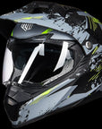 ILM Off Road Motorcycle Dual Sport Helmet Model 606V