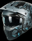 ILM Open Face Motorcycle 3/4 Half Helmet Model Z302 - ILM