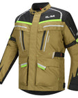 ILM Men's Street Motorcycle Jacket with CE Armor and Detachable Thermal Liner Waterproof Adventure Touring Jackets Model JRL3