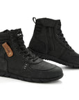 ILM Motorcycle Leather Shoes for Men Waterproof Anti-Slip with Ankle Support Model UB305