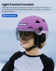 ILM Smart Bike Helmet for Scooters Model E3-12LSBT - ILM