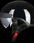 ILM Motorcycle Open Face Half Helmet Model 205V