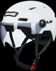 ILM Bike Helmet with USB Rechargeable LED Front and Back Light Model E3-10L