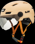 ILM Bike Helmet with USB Rechargeable LED Front and Back Light Model E3-10L