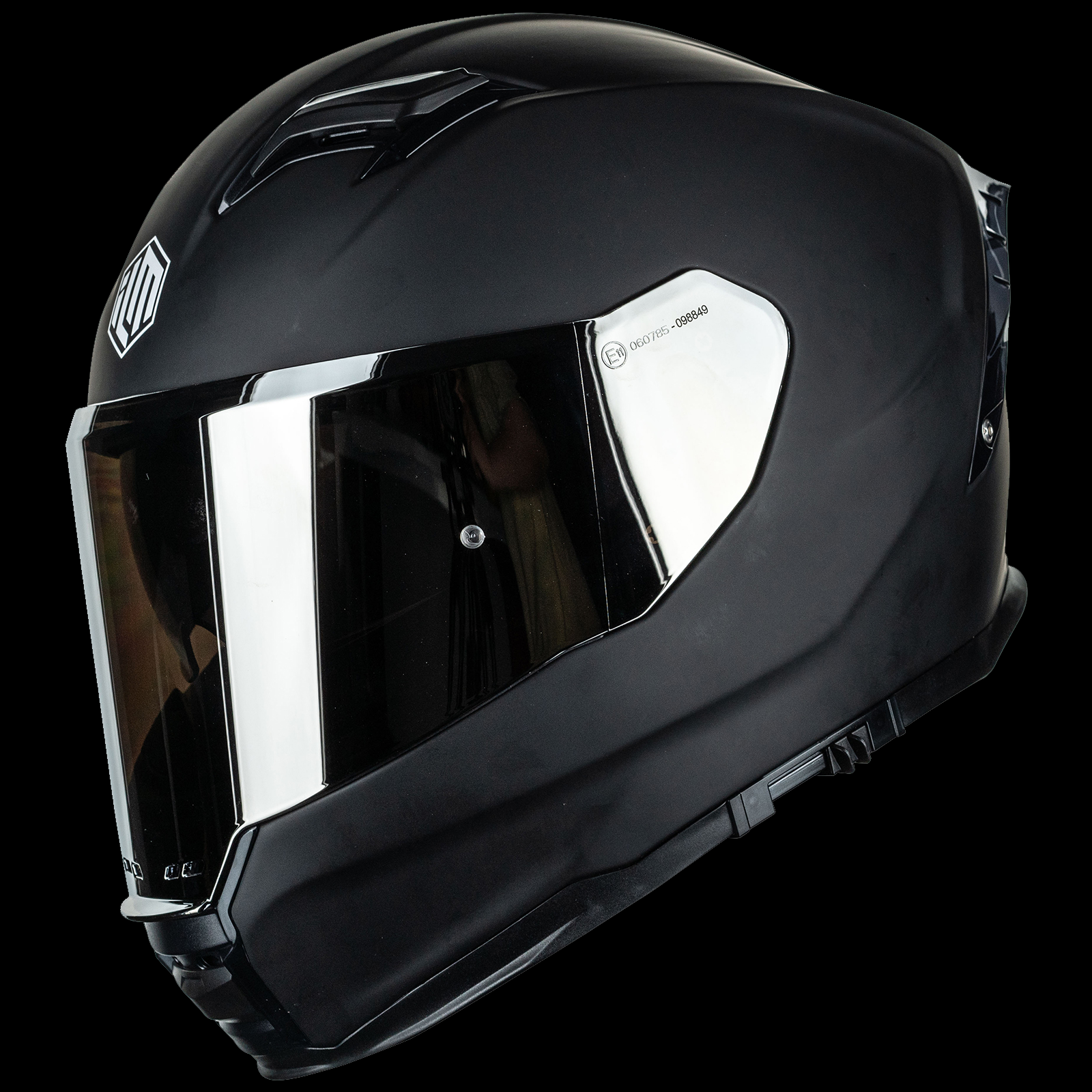 ILM Full Face Motorcycle Helmet Lightweight Fiberglass DOT ECE Model MF522P