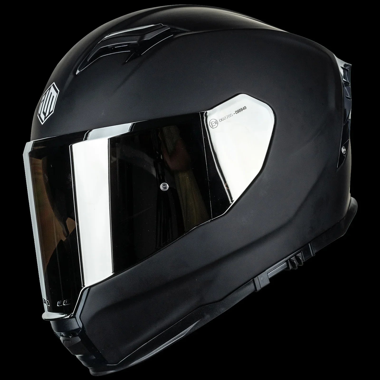 ILM Full Face Motorcycle Helmet Lightweight Fiberglass DOT ECE Model MF522P Matte Black / Small ILM Full Face Motorcycle Helmet Lightweight Fiberglass DOT ECE Model MF522P Matte Black / Small