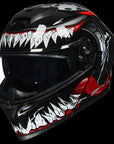 ILM Motorcycle Helmets Modular Full Face Moped Helmet Model WS202