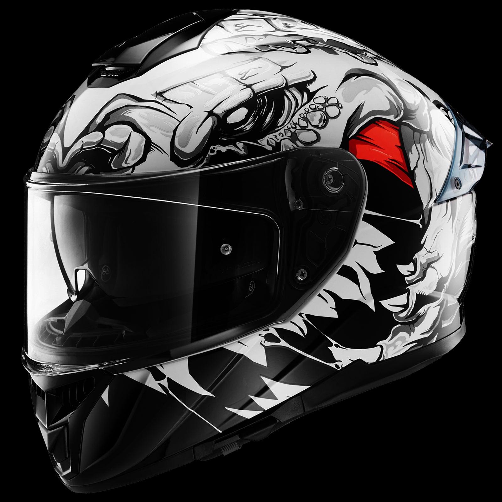 ILM Full Face Motorcycle Helmet Model 861A - ILM