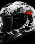 ILM Full Face Motorcycle Helmet Model 861A - ILM