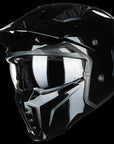 ILM Open Face Motorcycle 3/4 Half Helmet Model Z302 - ILM