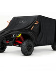 ILM UTV Cover Waterproof Windproof All-Weather Protection Compatible with Can Am Polaris Rhino Kawasaki Hisun 2-3 Seaters Model MC04