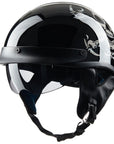 ILM Half Helmet Open Face Motorcycle Helmet Model 210V - ILM