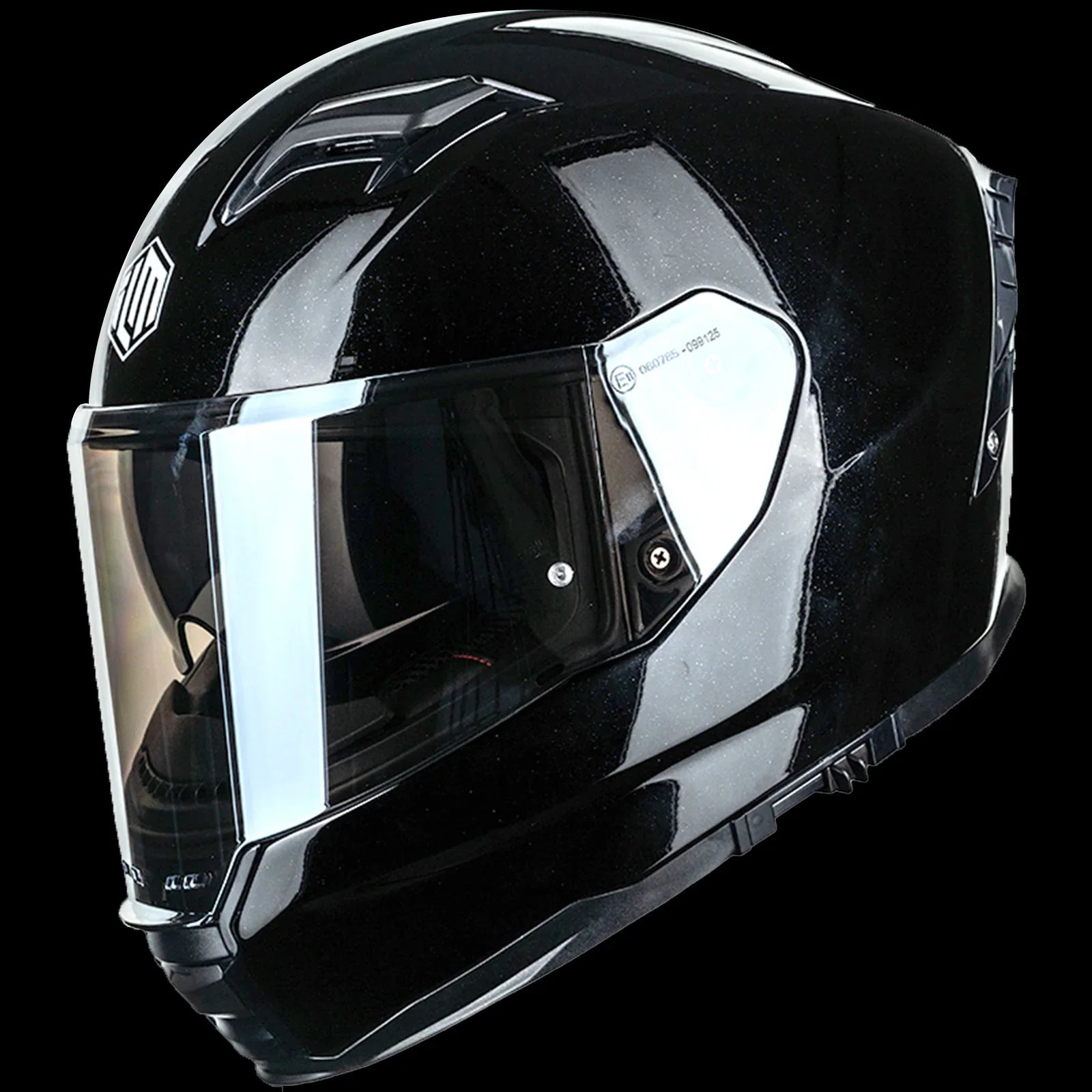 icon airflite battlescar 2 helmet amazon ILM Full Face Motorcycle Helmet Lightweight Fiberglass DOT ECE Model MF522P Gloss Black / X-Large