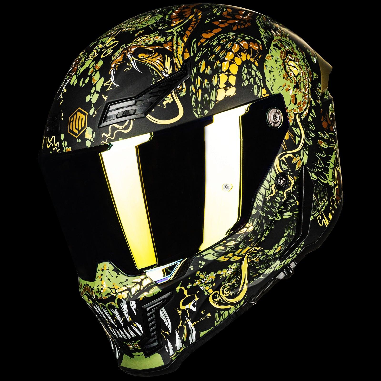 ILM Full Face Motorcycle Helmets Racing Helmet Model MF509 - ILM