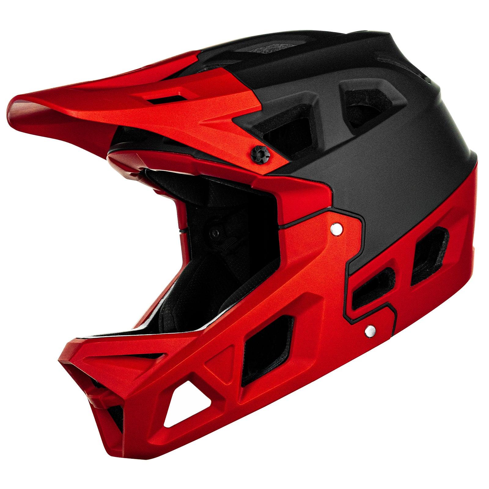 ILM Adult Mountain Bike Helmet Full Face Lightweight BMX MTB Helmet ASTM CPSC CE Certified Cycling Helmet Model ZL-B068 - ILM