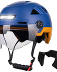 ILM Smart Adult Bike Helmet Model E3-12LS and Bluetooth Ear Pad - ILM
