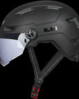 ILM Bike Helmet with USB Rechargeable LED Front and Back Light Model E3-10L