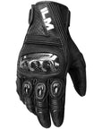 ILM Motorcycle Goatskin Leather Gloves Riding Motorbike with Touchscreen Hard Knuckle Model GL4