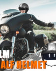 ILM Motorcycle Open Face Half Helmet Model 205V - ILM