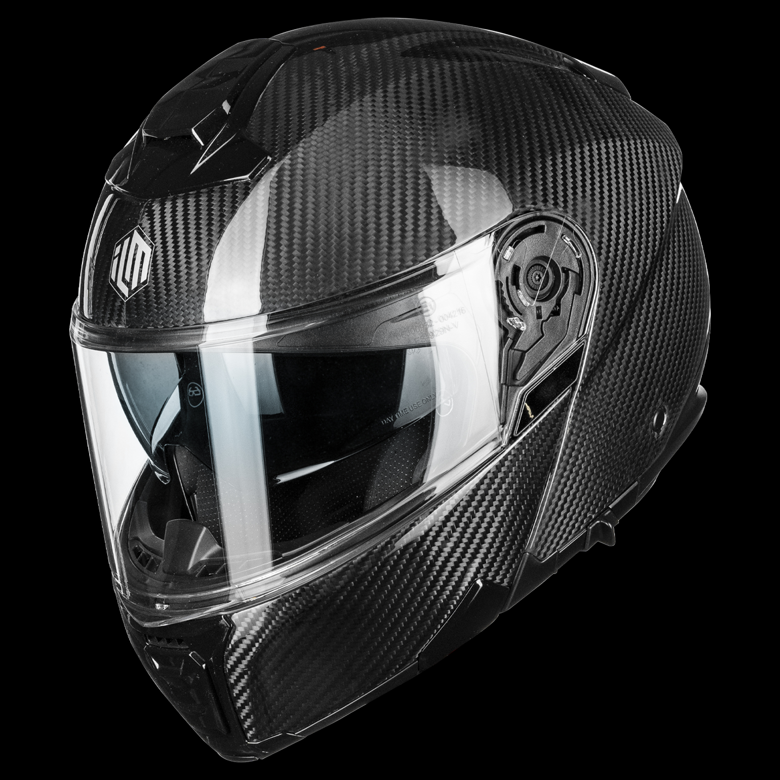 ILM Carbon Fiber Motorcycle Modular Helmets DOT ECE Model MF529F