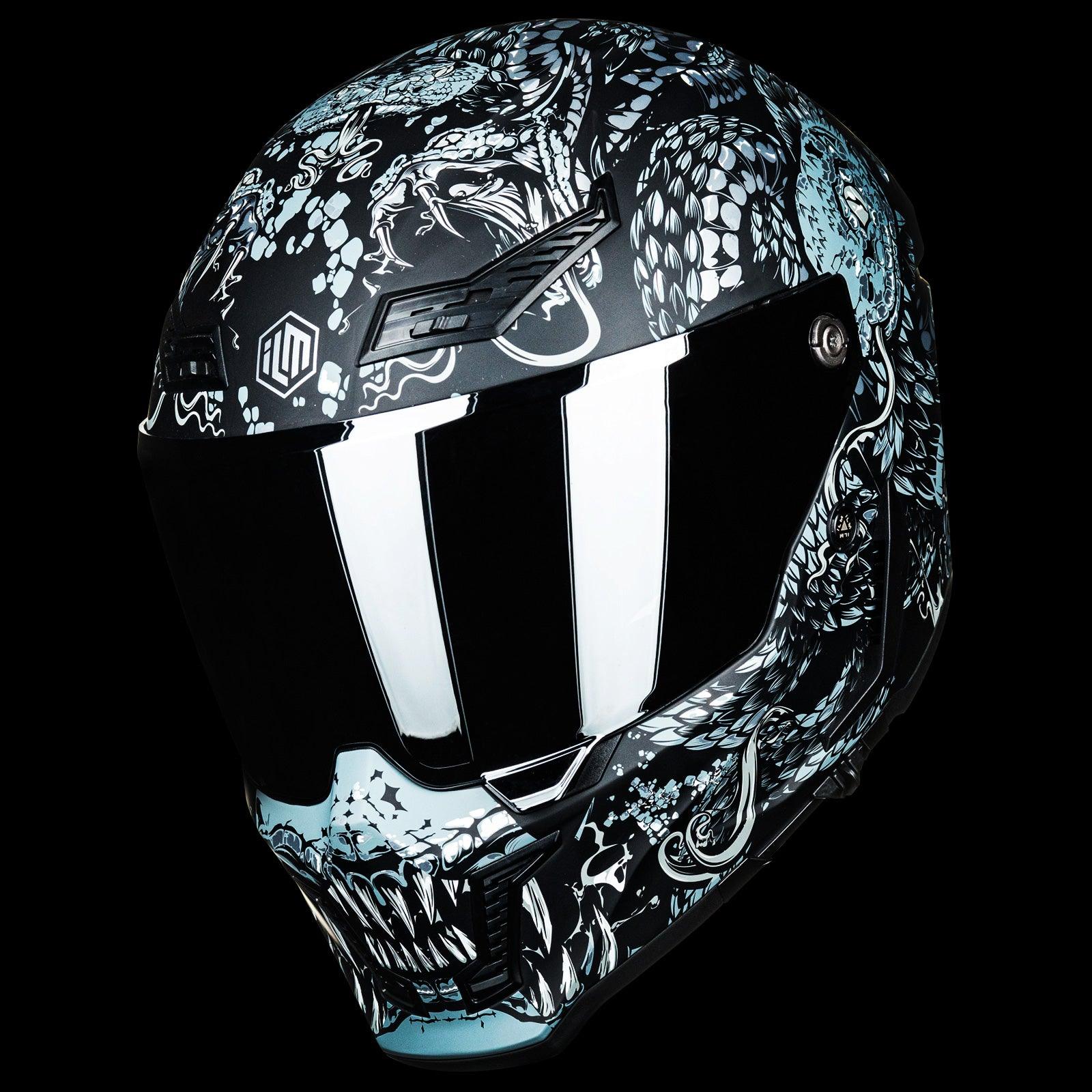 ILM Full Face Motorcycle Helmets Racing Helmet Model MF509 - ILM