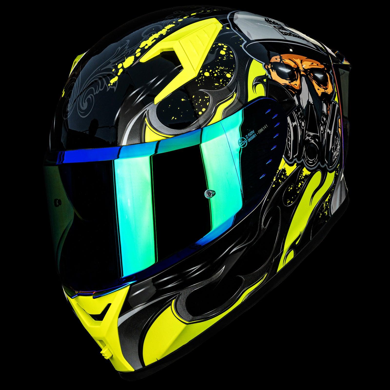 ILM Full Face Motorcycle Helmet Model Z501 - ILM