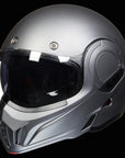 ILM Vintage Full Face Modular Motorcycle Helmet Model B707