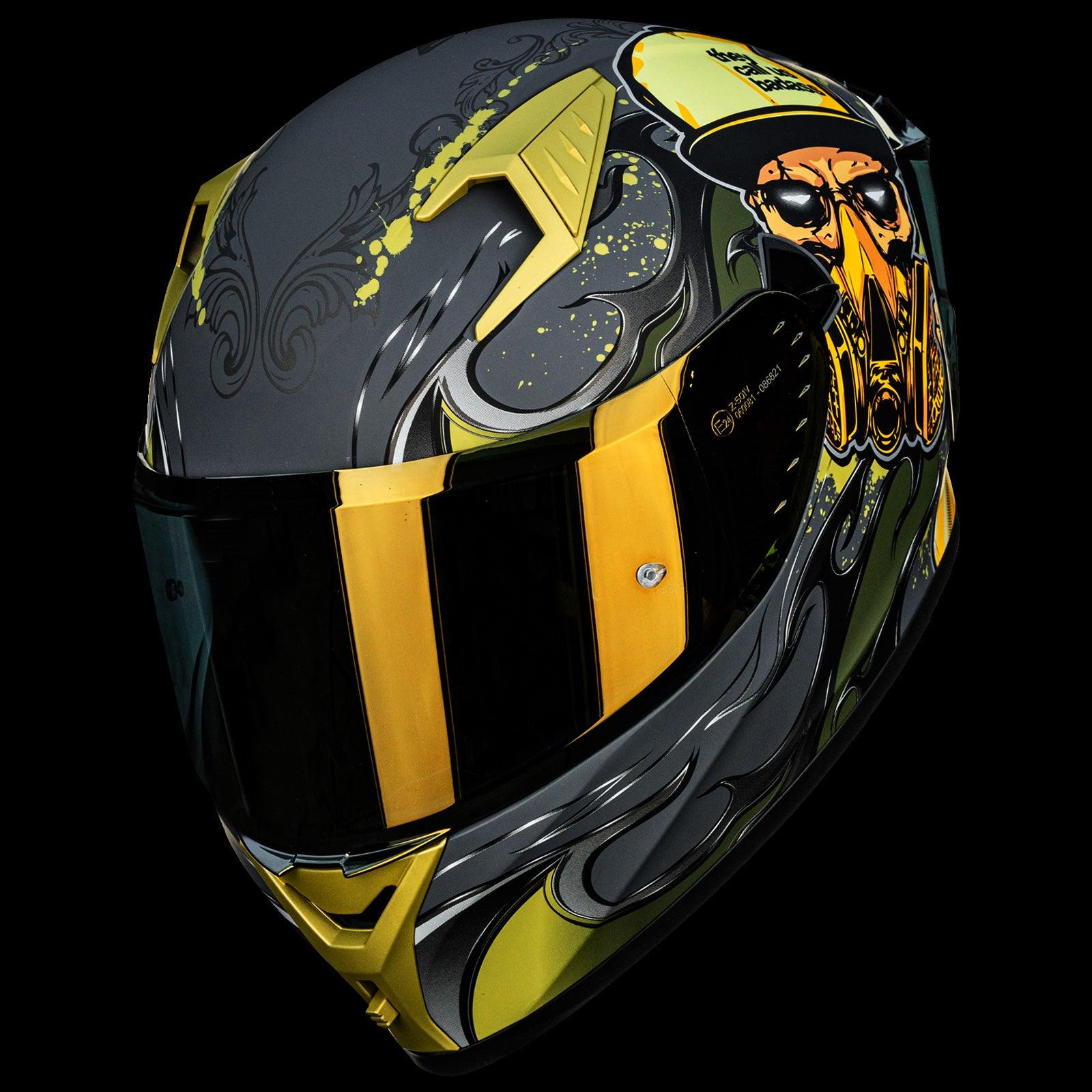 ILM Full Face Motorcycle Helmet Model Z501 - ILM