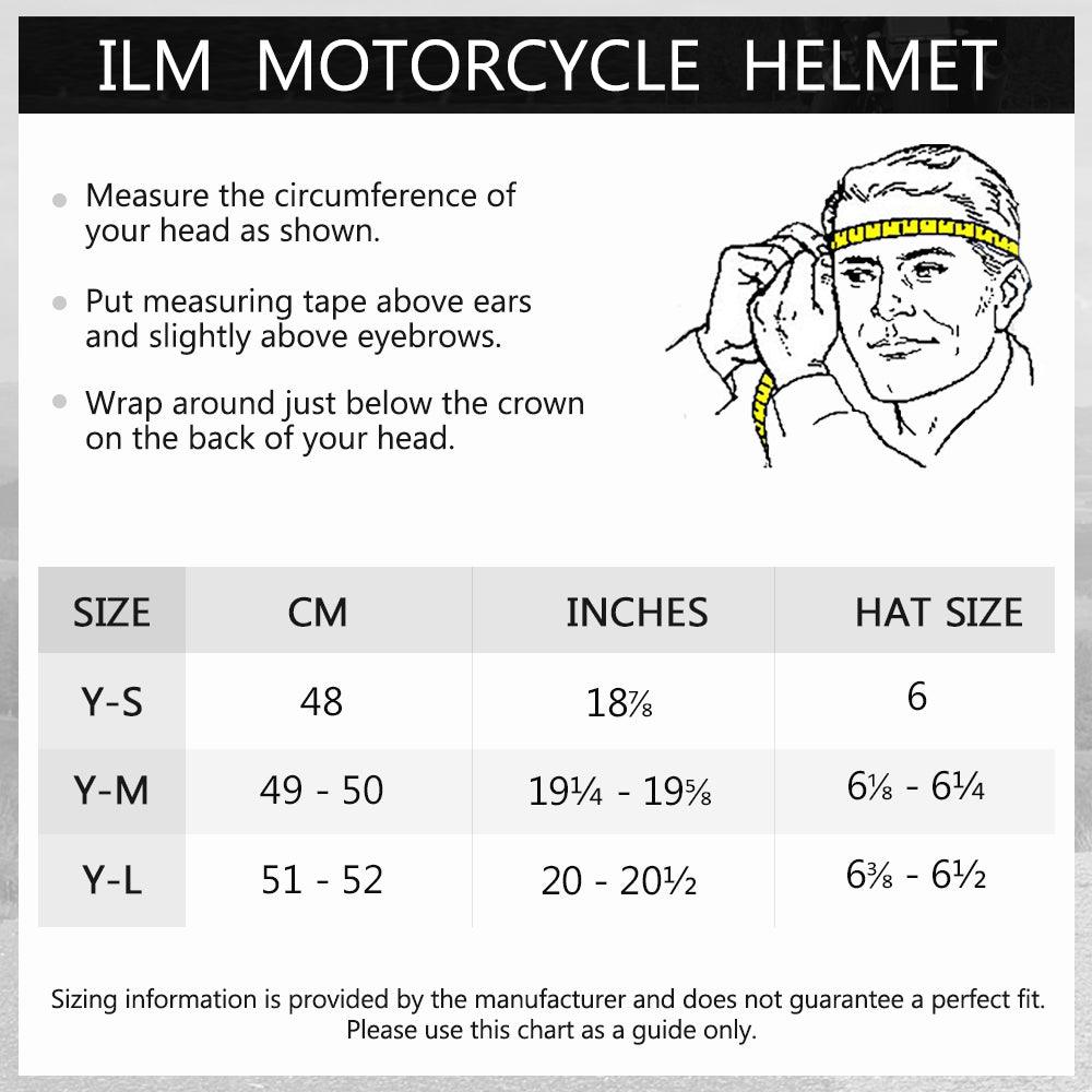 ILM AP868 Dirt Bike Youth Kids Helmet - ILM
