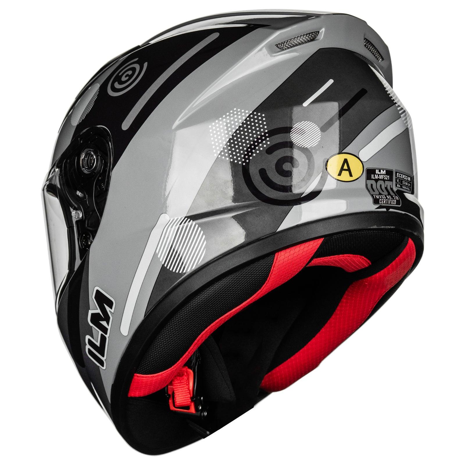 ILM Youth Kids Full Face Motorcycle Helmet Model MF521